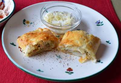 Chinakohl-Fleischstrudel Rezept