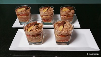 Nougat Orangen Creme Rezept