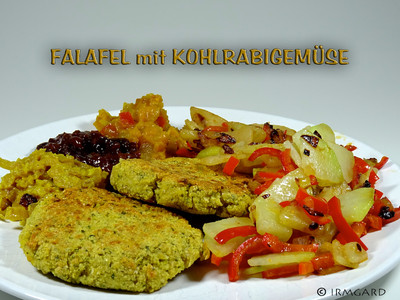 Falafel mit Kohlrabigemüse Rezept