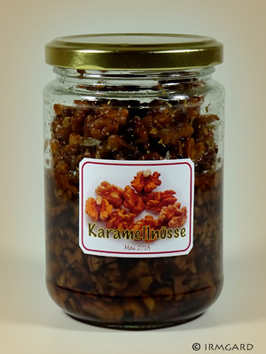 Rezept Karamellnüsse Karamellnüsse Rezept
