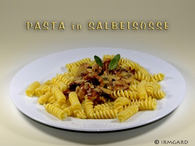 Pasta in Salbeisosse Rezept