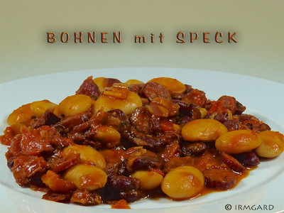 Bohnen mit Speck Rezept