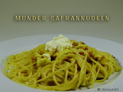 Munder Safrannudeln Rezept