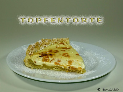 Gebackene Topfentorte Rezept