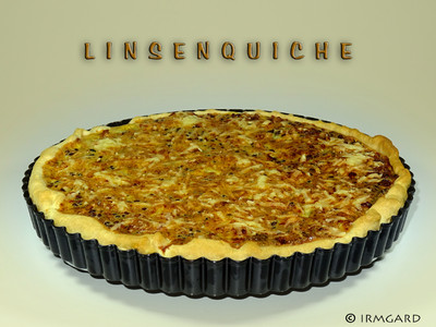 Linsenquiche Rezept