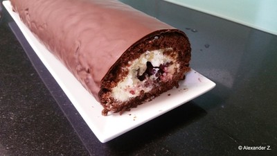 Schwarwälderkirsch Roulade Rezept