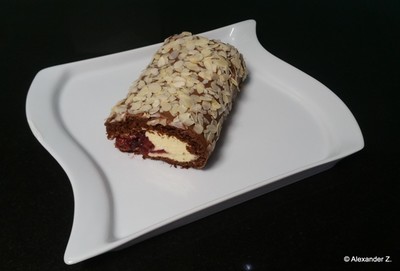 Vanille Kirschroulade Rezept