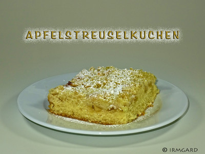 Apfelstreuselkuchen Rezept