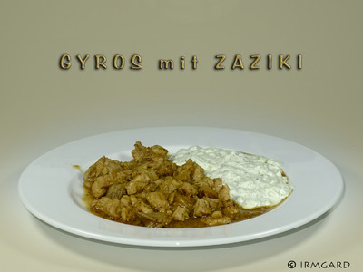 Gyros mit Zaziki Rezept