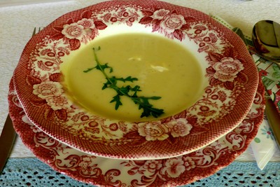 Karfiolschaumsuppe Rezept