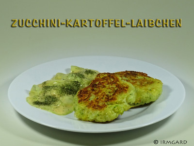 Zucchini-Kartoffel-Laibchen Rezept