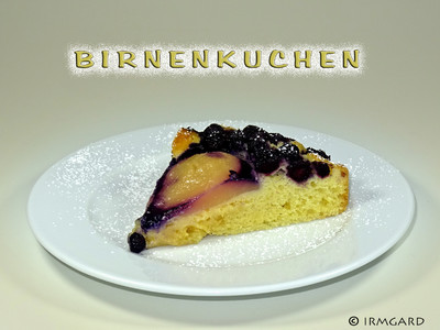 Birnenkuchen Rezept