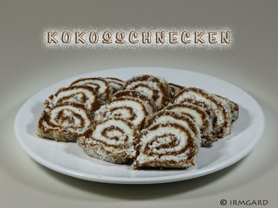 Kokosschnecken Rezept