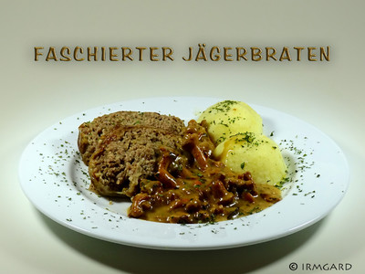 Faschierter Jägerbraten Rezept