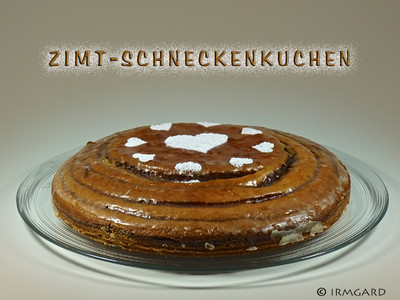 Zimtschneckenkuchen Rezept