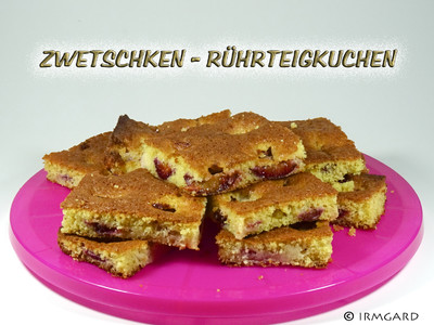 Zwetschken-Rührteigkuchen Rezept