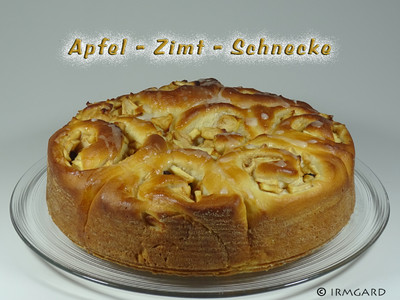 Apfel-Zimt-Schnecke Rezept