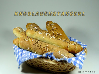 Knoblauchstangerl Rezept