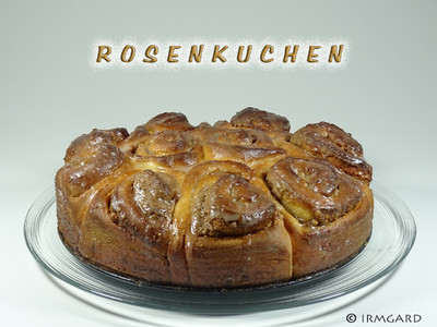 Rosenkuchen Rezept