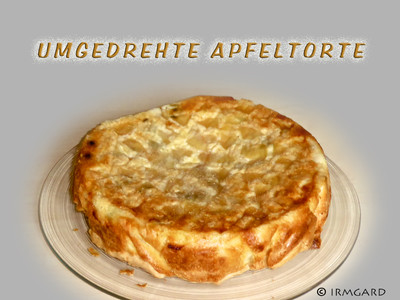 Umgedrehte Apfeltorte Rezept