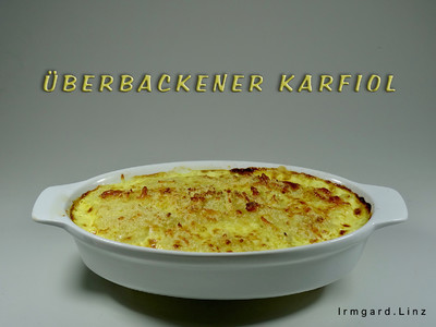 Überbackener Karfiol Rezept