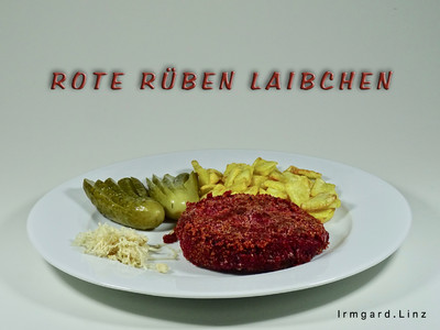 Rote Rüben Laibchen Rezept