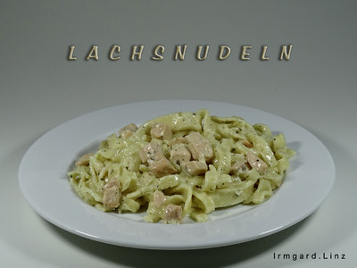 Lachsnudeln Rezept