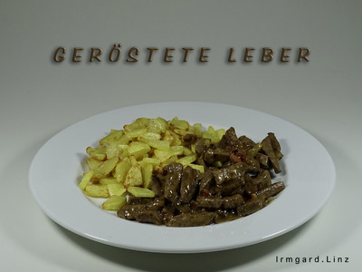 Geröstete Leber Rezept