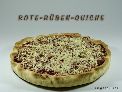 Rote-Rüben-Quiche Rezept