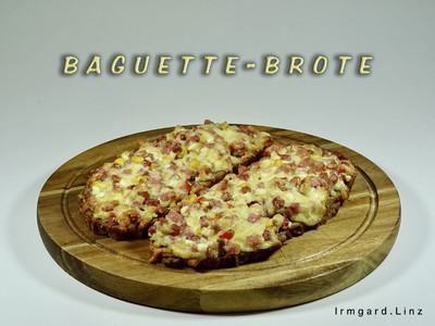 Baguette-Brote Rezept