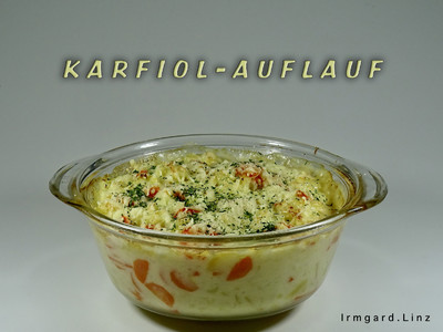 Karfiol-Auflauf Rezept