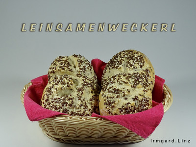 Leinsamenweckerl Rezept