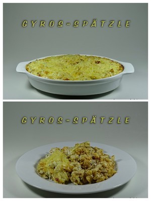 Gyros-Spätzle Rezept