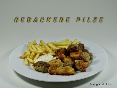 Gebackene Pilze Rezept