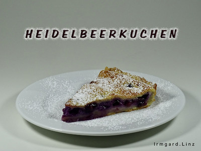 Heidelbeerkuchen Rezept