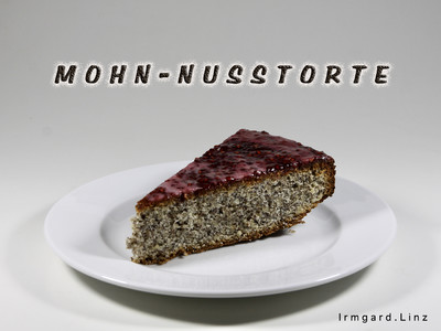 Mohn-Nusstorte Rezept