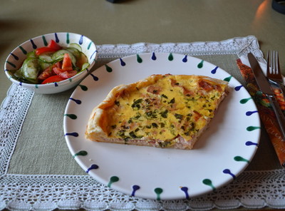 Speck-Quiche Lorraine  Rezept