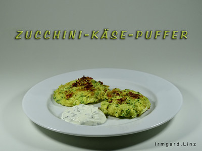 Zucchini-Käse-Puffer Rezept