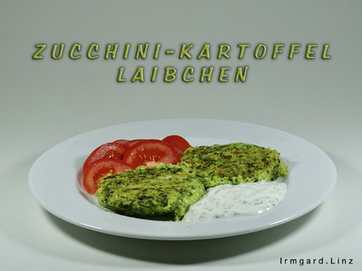 Zucchini-Kartoffel-Laibchen Rezept