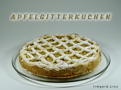 Apfelgitterkuchen Rezept