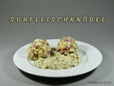 Surfleischknödel Rezept