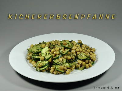 Kichererbsen-Zucchini-Pfanne Rezept
