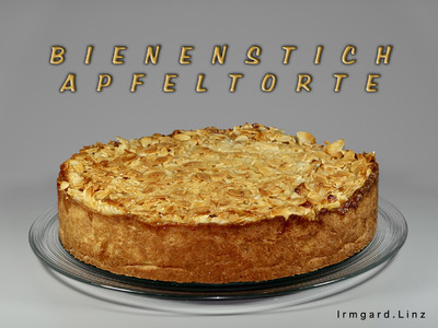 Apfel-Bienenstich-Torte Rezept