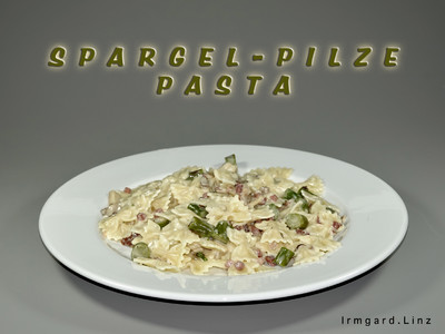 Spargel-Pilze-Pasta Rezept
