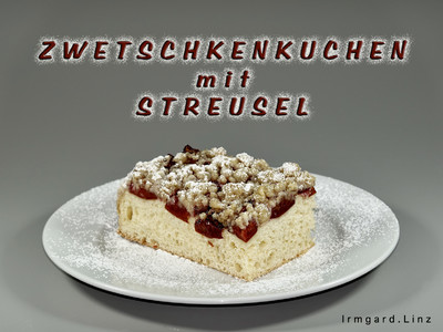 Zwetschkenkuchen mit Streusel Rezept