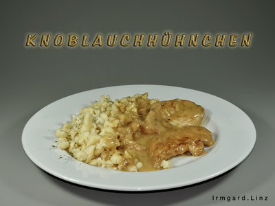 Knoblauchhühnchen Rezept