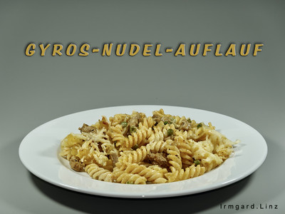 Gyros-Nudelauflauf Rezept