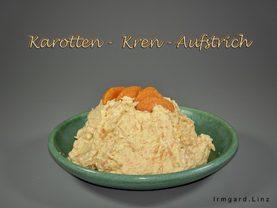 Karotten-Kren-Aufstrich Rezept
