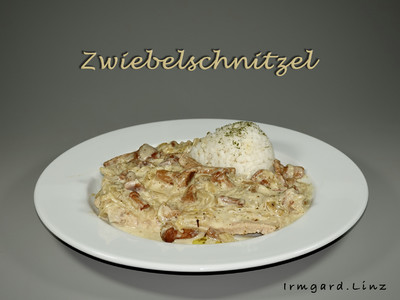 Zwiebelschnitzel Rezept