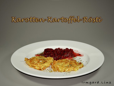 Karotten-Kartoffel-Rösti Rezept